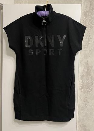 Жіноча коротка сукня dkny чорна