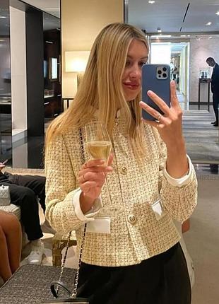 Твидовый молочный яркий жакет zara
💫💫💫💫💫💫💫💫💫💫💫💫💫