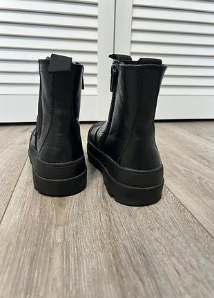 Черевики чоботи челсі чорні дитячі h&m 4