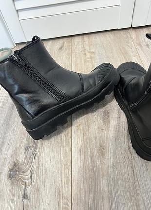 Черевики чоботи челсі чорні дитячі h&m 5