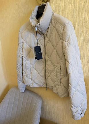 Куртка пуховик жіноча massimo dutti бомбер