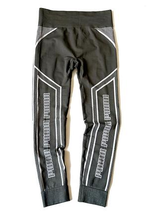 Женские бесшовные спортивные леггинсы puma evostripe evoknit 7/8 tight