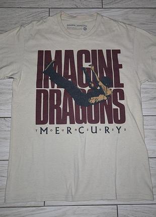 Футболка imagine dragons mercury world tour 2022 розмір m мерч