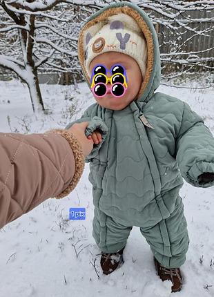 Дитячі зимовий комбінезон від next 7