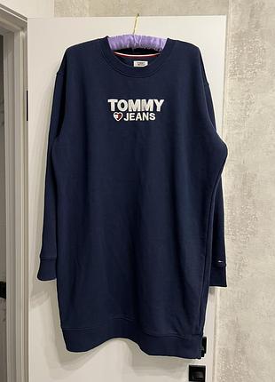 Жіноча туніка tommy hilfiger jeans синя