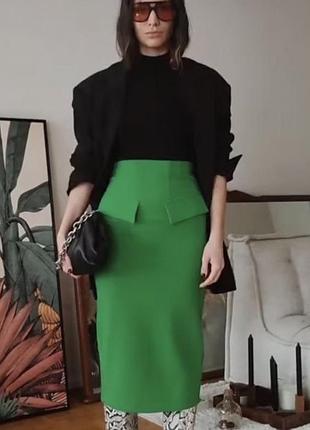 Яркая зеленая миди юбка карандаш zara
🌺🌺🌺🌺🌺🌺🌺🌺🌺🌺 3