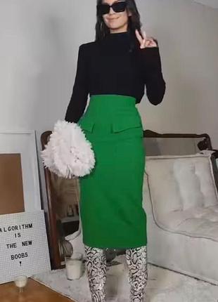 Яркая зеленая миди юбка карандаш zara
🌺🌺🌺🌺🌺🌺🌺🌺🌺🌺