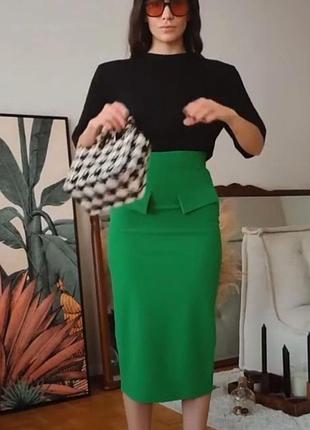 Яркая зеленая миди юбка карандаш zara
🌺🌺🌺🌺🌺🌺🌺🌺🌺🌺 2