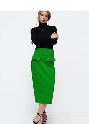 Яркая зеленая миди юбка карандаш zara
🌺🌺🌺🌺🌺🌺🌺🌺🌺🌺 6