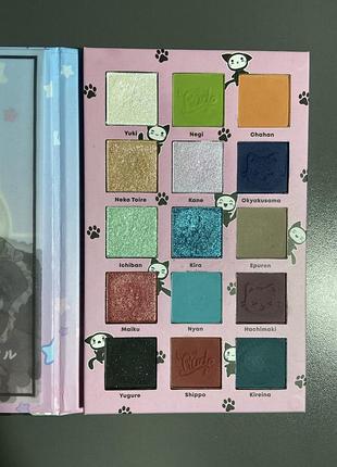 Палетка тіней для повік rude cosmetics