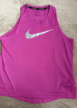 Майка жіноча nike dri-fit рожева
