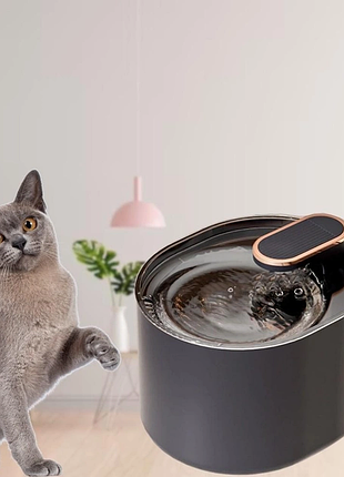 Автоматический поильник для животных pet water dispenser / фонтан-поилка со сменным фильтром 3л