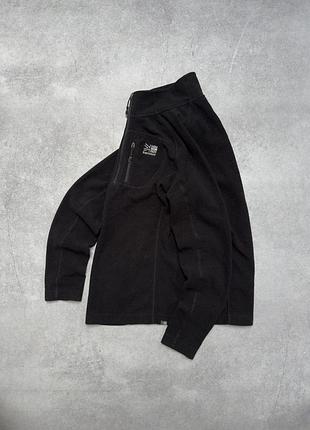Фліска karrimor чорна 1/4 zip ks-200