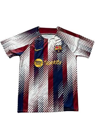 Футбольна джерсі/футболка fc barcelona nike