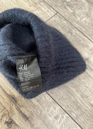 Шапка біні h&m кашемірова 2