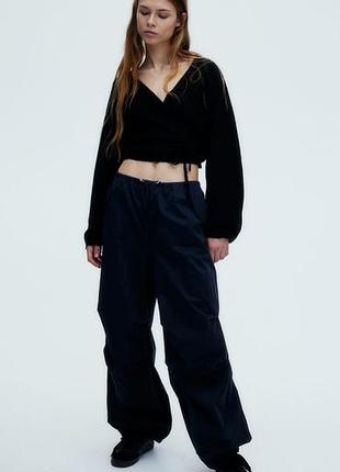 Жіночі штани парашути h&m р.l