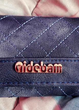 Гаманець жіночий aidebam синій 7