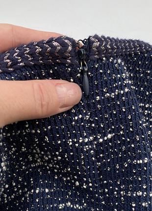 Коротка сукня жіноча massimo dutti синя 9