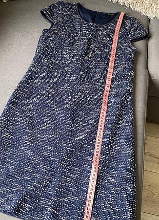Коротка сукня жіноча massimo dutti синя 3