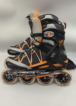 🏷️ чоловічі роликові ковзани rollerblade igniter 90 (розмір eu 44.5 / за устілкою 28.5 см)