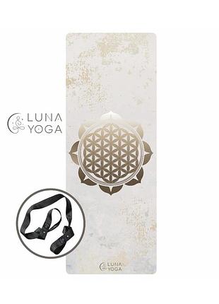 Преміальний килимок для йоги luna yoga 1830х680х4 мм soul (lunayogamatsoul)