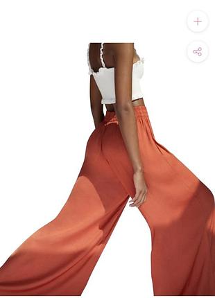 Брюки - палаццо zara роз. 50 рост 175 см