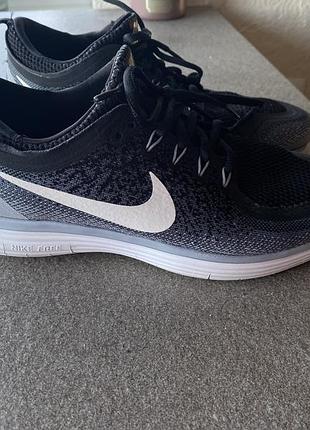 Чоловічі кросівки nike free rn distance 2 чорно-сірі