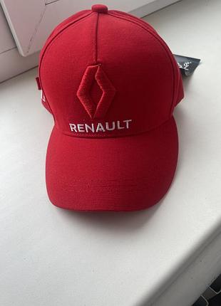 Кепка renault червона, розмір до 58