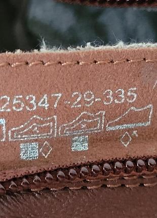 Напівчобітки шкіряні оригінал caprice рр.38 7