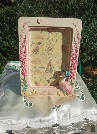 Фоторамка beatrix potter с уточкой джеммой