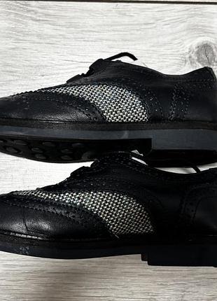 Туфлі для хлопчика armani junior чорні 3