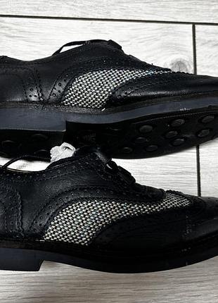 Туфлі для хлопчика armani junior чорні 4