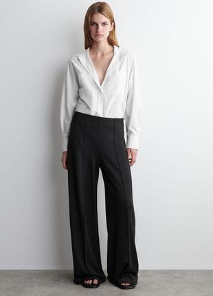 Брюки женские cos jersey wide-leg trousers / xs