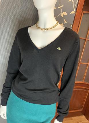 ⚜️❤️lacoste, вовна, класний полувер