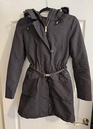 Жіноче осіннє пальто парка куртка massimo dutti xs