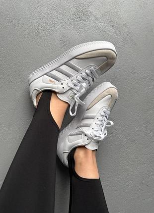 Кроссовки женские adidas samba platform white 7
