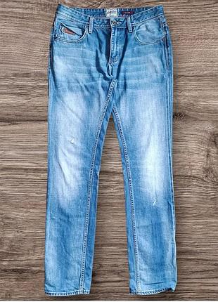 Джинси чоловічі в блакитному кольорі superdry