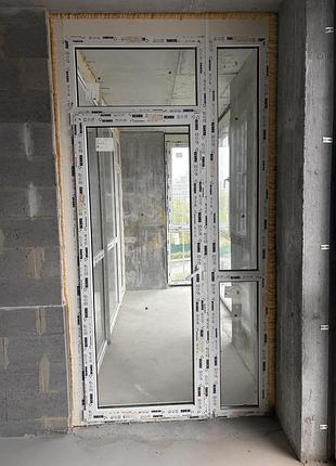 Балконная перегородка rehau 3
