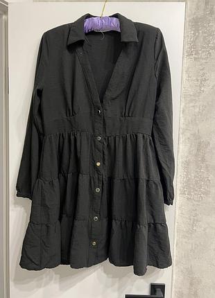 Чорна сукня zara