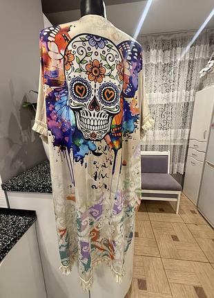 Накидка на купальник, халат 3