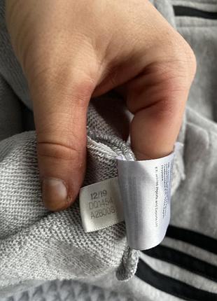 Кофта на замок adidas,сіра,розмір l 6