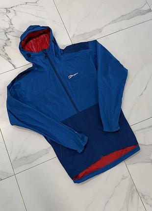 Чоловіча вітровка berghaus, розмір xl, синя