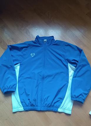 Винтажная мужская олимпийка nike original xl (2007) / редкая ветровка найк y2k