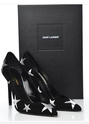 Вечерние туфли лодочки ysl