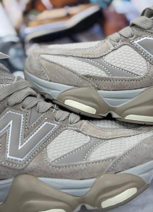 Кроссовки new balance 9060 beige термо 5