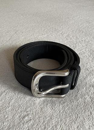 Australian made belt ремінь із натуральної шкіри чорного кольору