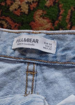 Джинси мом pull bear,24 р. 2