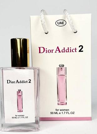 Тестер женский dior addict 2, 50 мл, сумка new