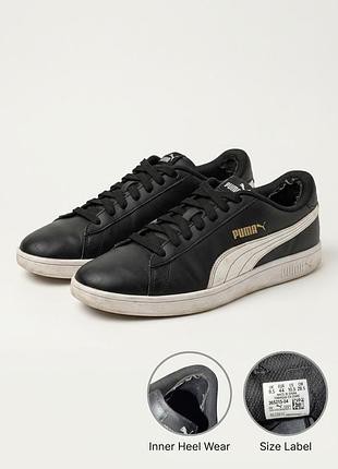 Чоловічі кросівки puma smash v2 чорні