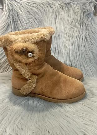Угги из натуральной замши